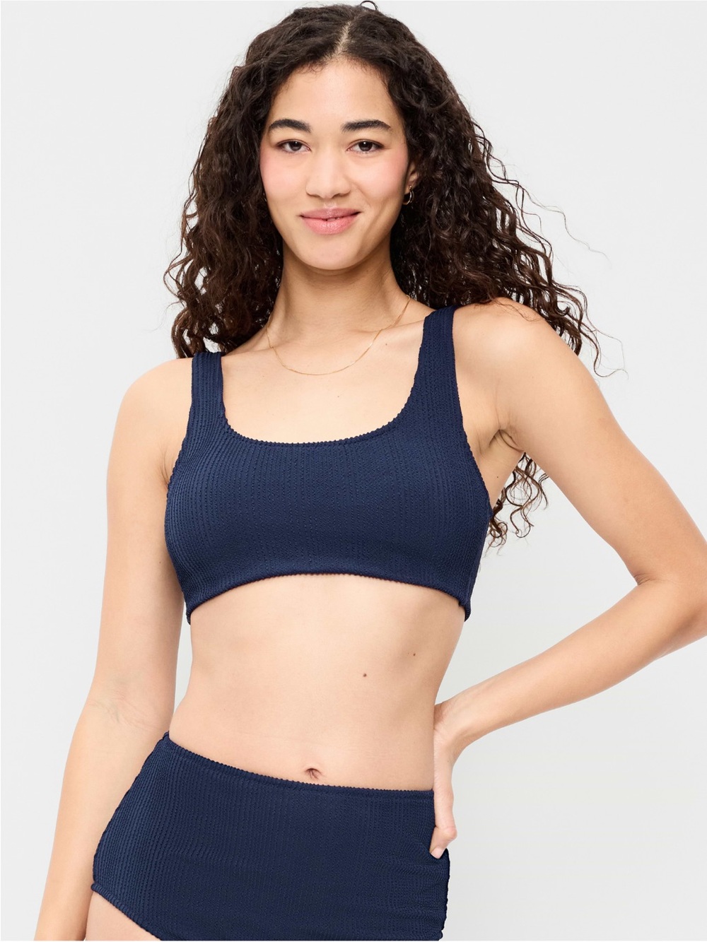 Old Navy 2 piece Bikini Set Navy Blue Size M